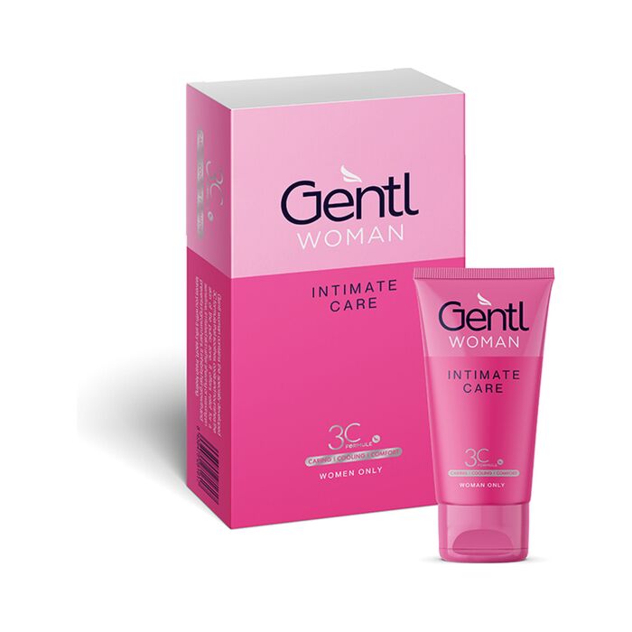 Mulher Gentl Intimate Care 50 ml - Cuidado íntimo para mulheres após a depilação.