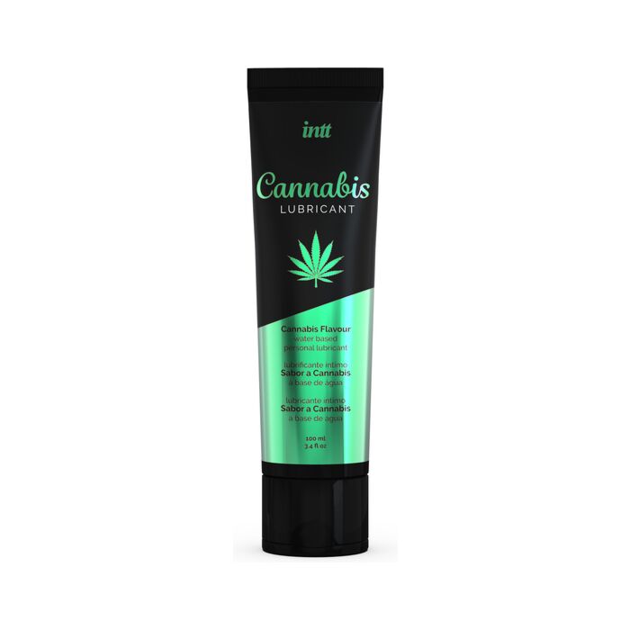 Lubrificante à base de água com sabor a cannabis 100ml