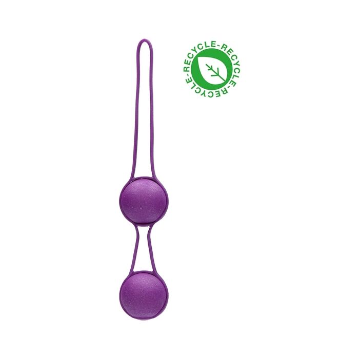 Bolas de Geisha - Roxo | Prazer Natural | Produto Biodegradável - 100% Reciclado - SEO