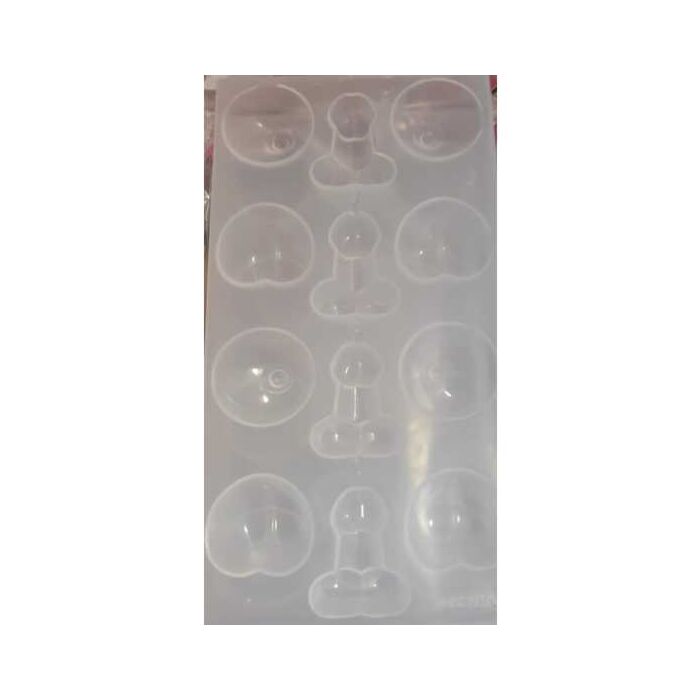 Balde de Gelo Pito e Teta - Formas divertidas para as suas bebidas