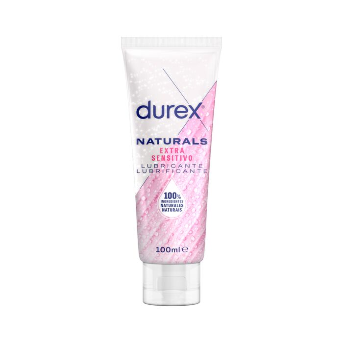 Durex Naturals H2O Lubrificante Íntimo Natural | Extra Sensível 100ml