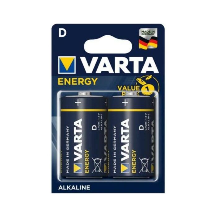 Blister 2 pilhas alcalinas lr20 - Pilhas para brinquedos eróticos