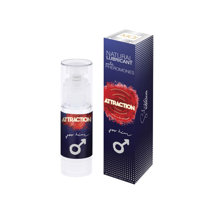 Lubrificante com feromônios para ele 50 ml - Atração e prazer instantâneo