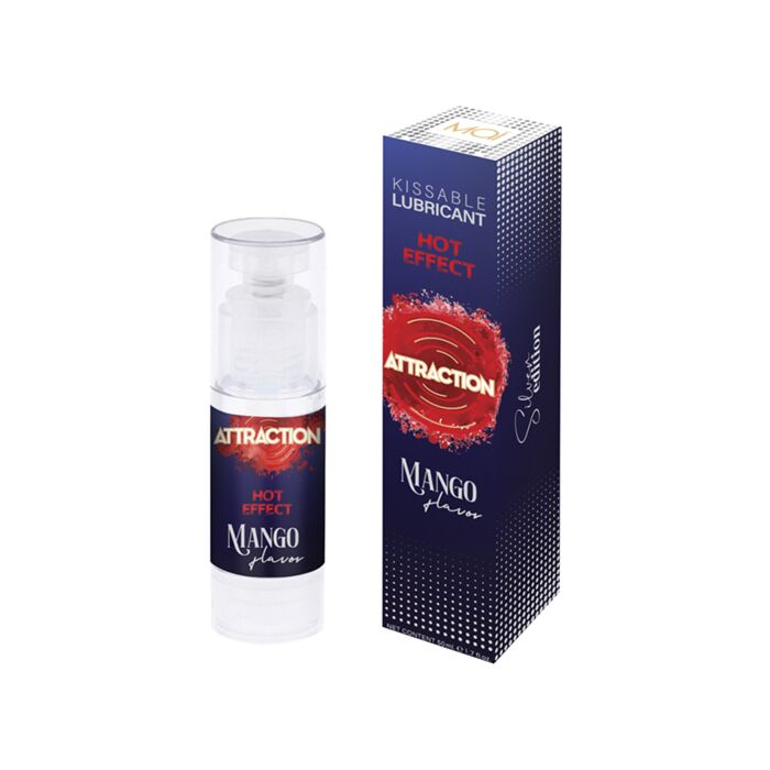 Lubrificante Efeito Calor Morango 50 ml - Comestível e sem açúcar