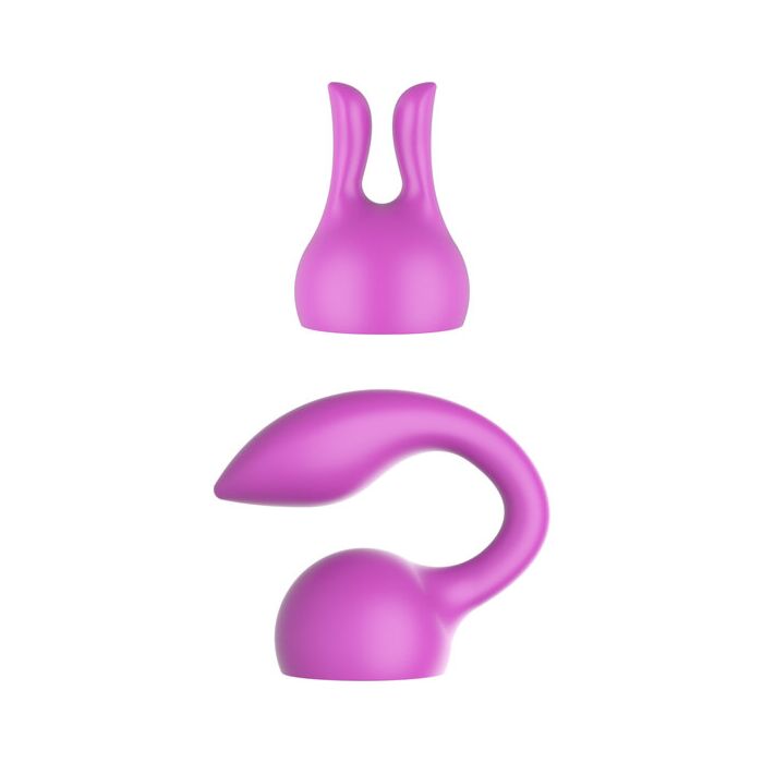 Massageador pessoal de cabeça - Fucsia | Acessórios de silicone