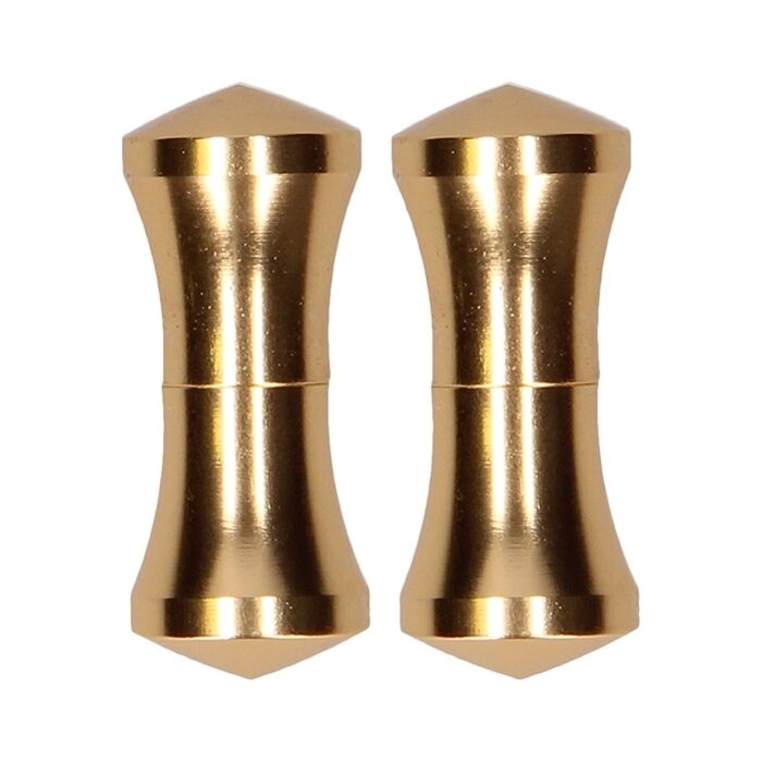 Grampos magnéticos para mamilos - Equilíbrio Pino - Ouro | Produto erótico