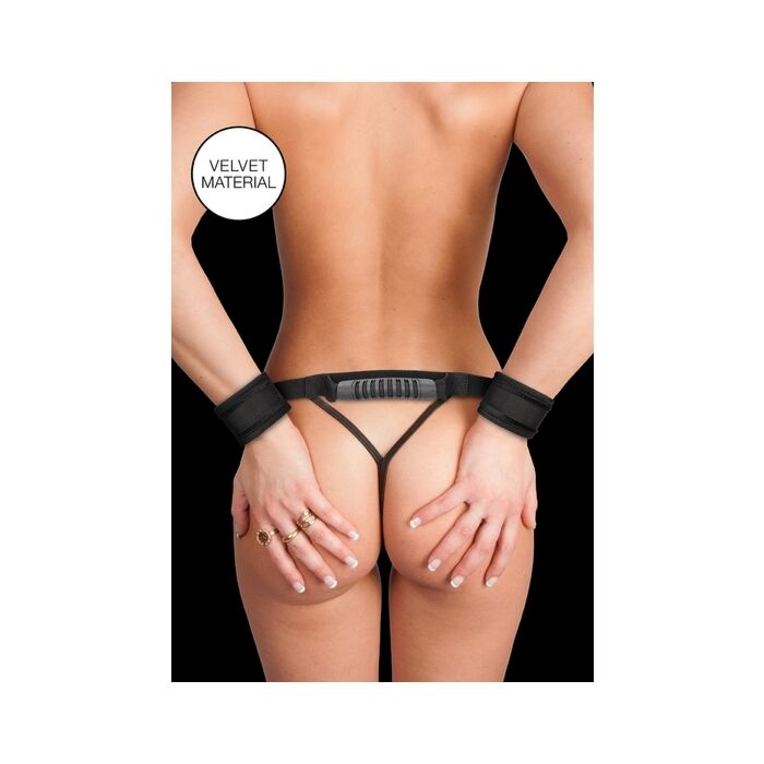 Esposas de Veludo e Velcro com Pega | Ajustáveis e Versáteis