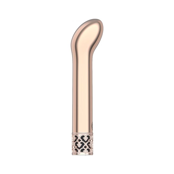 Vibrador recarregável Jewel Bullet Gold Rose - Produto erótico de luxo
