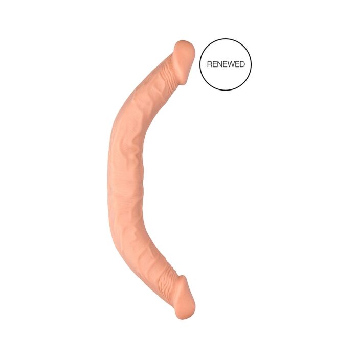 Consolador realista de doble dong 18'' - Flesh | Pele macia e segura
