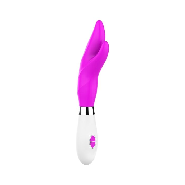 Athos - Dildo de Silicone Ultra Macio - 10 Velocidades - Fucsia