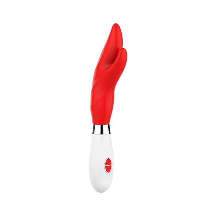 Athos - Silicone macio ultra - 10 velocidades - vermelho | Produto erótico