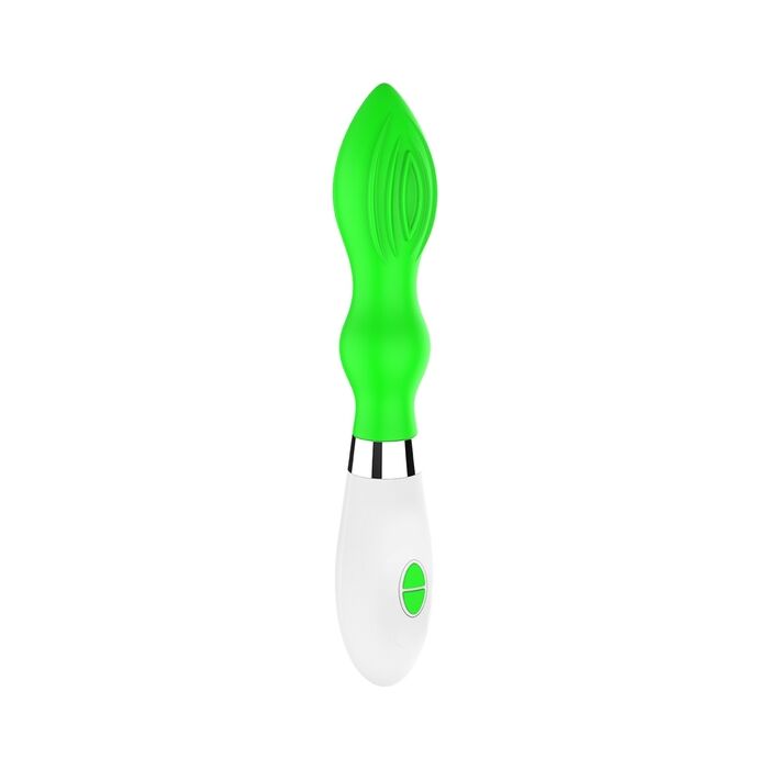 Vibrador Astraea de Silicone Verde 10 velocidades - Prazer Inigualável