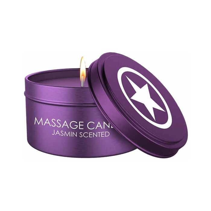 Vela de massagem com aroma travesso - roxo