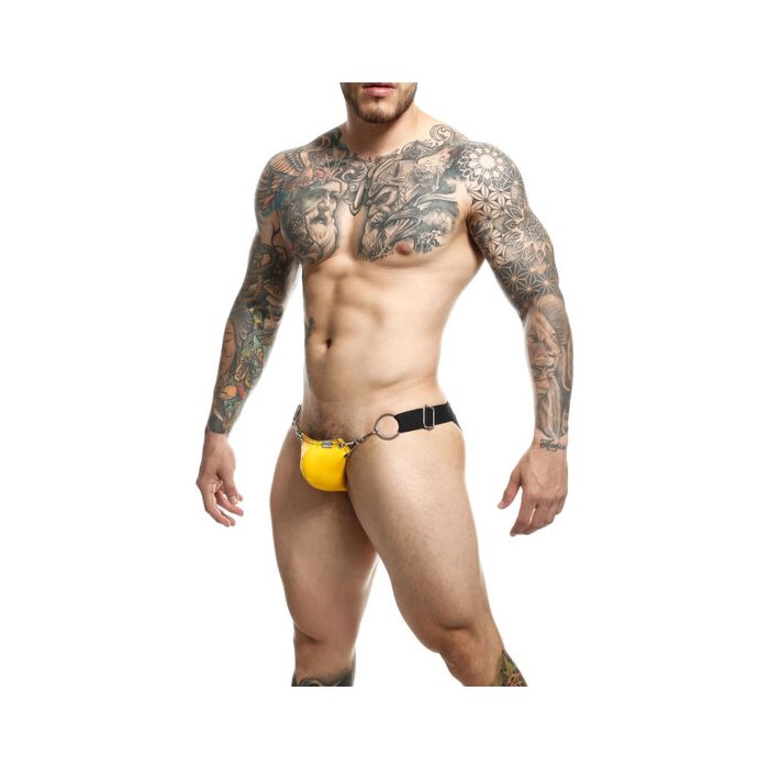 Jockstrap Dungeon Snap Amarelo - Sex Shop Online