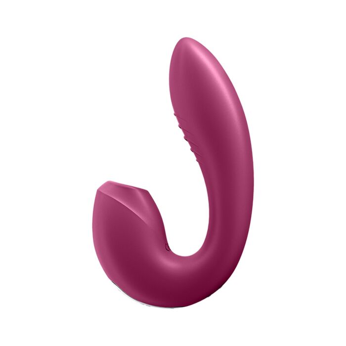 Satisfyer Sunray Estimulador e Vibrador App Vermelho - Sex Shop