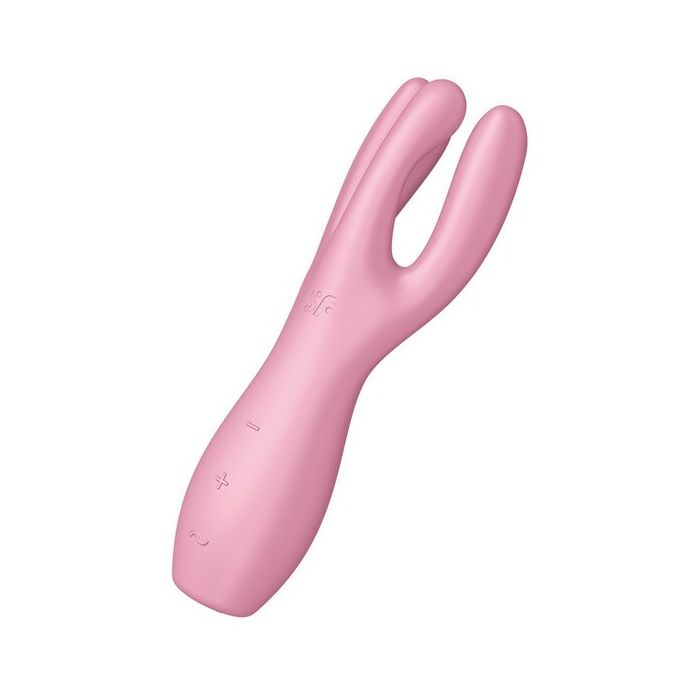 Satisfyer Threesome 3 Vibrador Rosa - 3 Motores Potentes