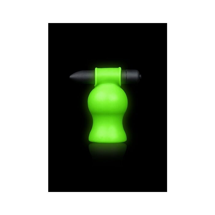 Ai! Masturbador com Vibração Fluorescente - Brilha no Escuro