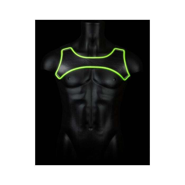 Ai! Arnês de Neoprene Glow in the Dark