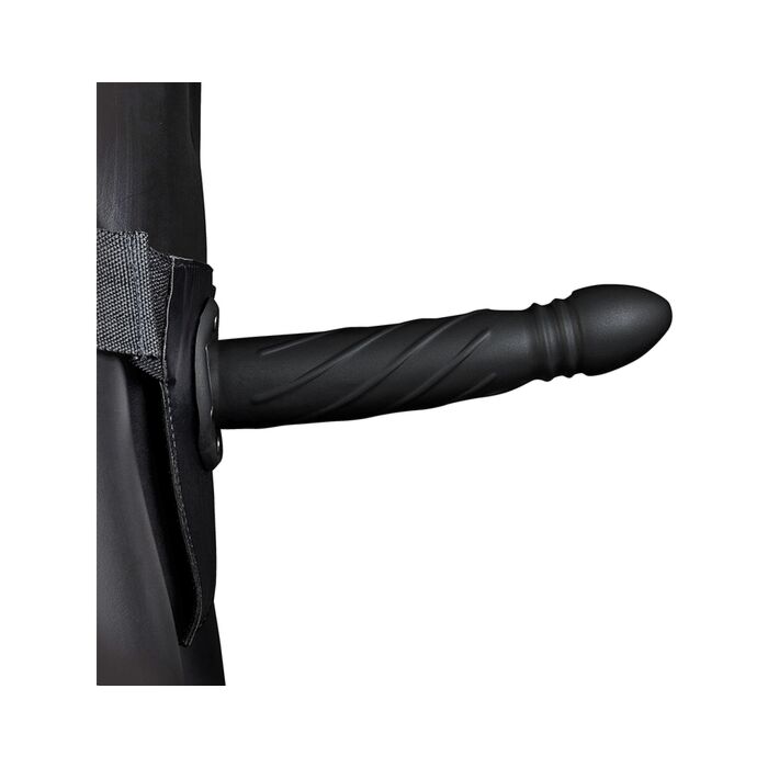 Ai! Strap-On Oco Trançado Preto 8'' - Sex Shop