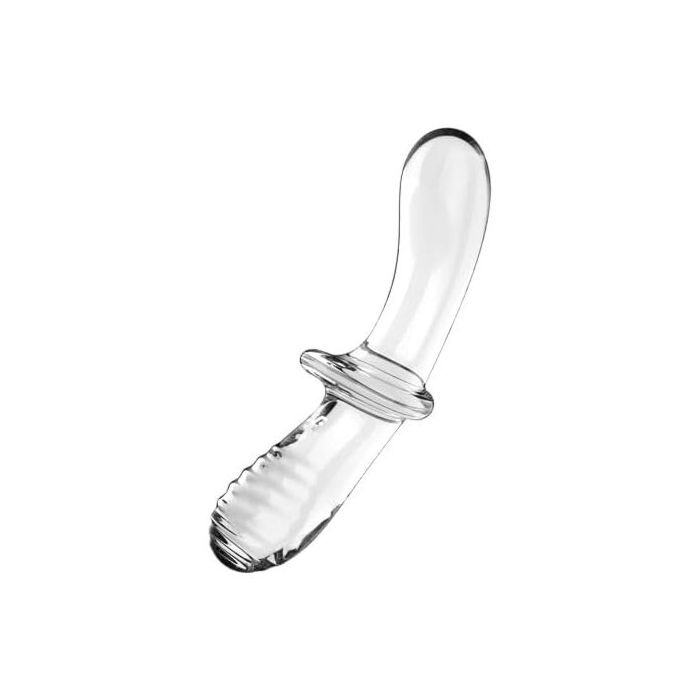 Satisfyer Double Crystal - Estimulador de Vidro de Borossilicato