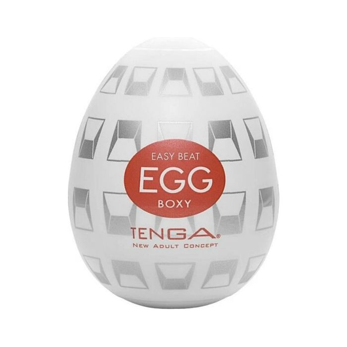 TENGA EGG BOXY - Masturbador masculino feito de elastômero superelástico