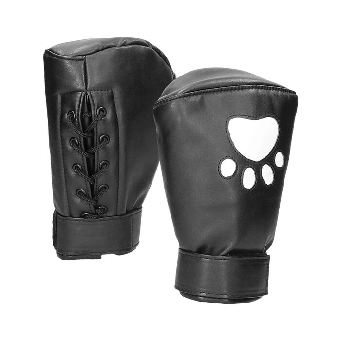 Ai! Puppy Play - Luvas de Boxe de Neoprene - Preto