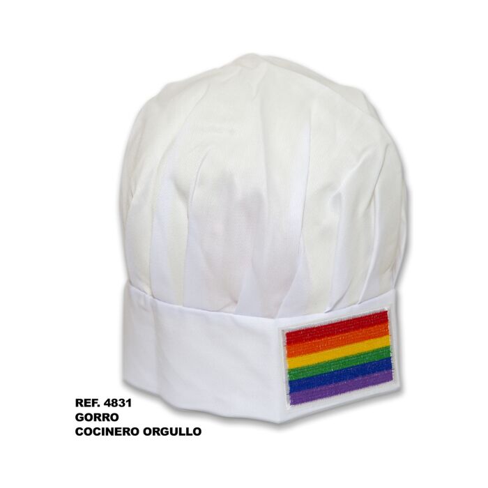 Toque de cozinheiro bandeira LGBT - Sex Shop Online