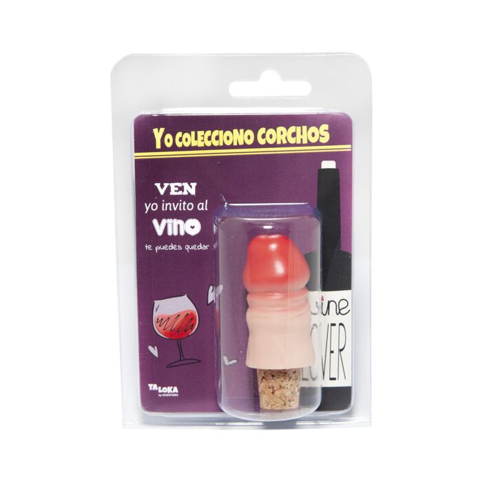 Tampa de cortiça para garrafa de vinho