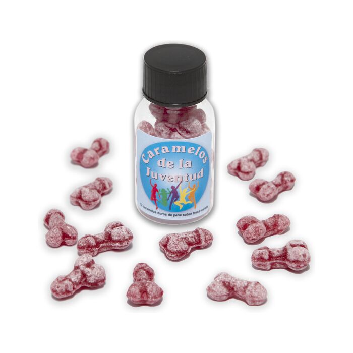 Frasco de 12 Balas Juventud Fresa-Cereja - 25g