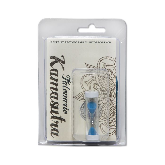 Blister Kamasutra + Dado Duros 30mm + Relógio de Areia