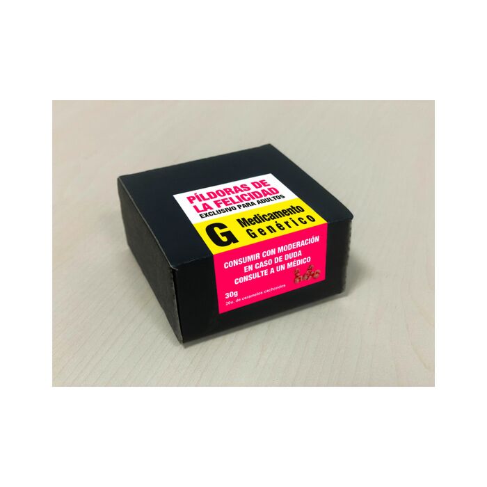 Docinhos de Pênis com Sabor Morango e Cereja - Caixa com 20 Unidades