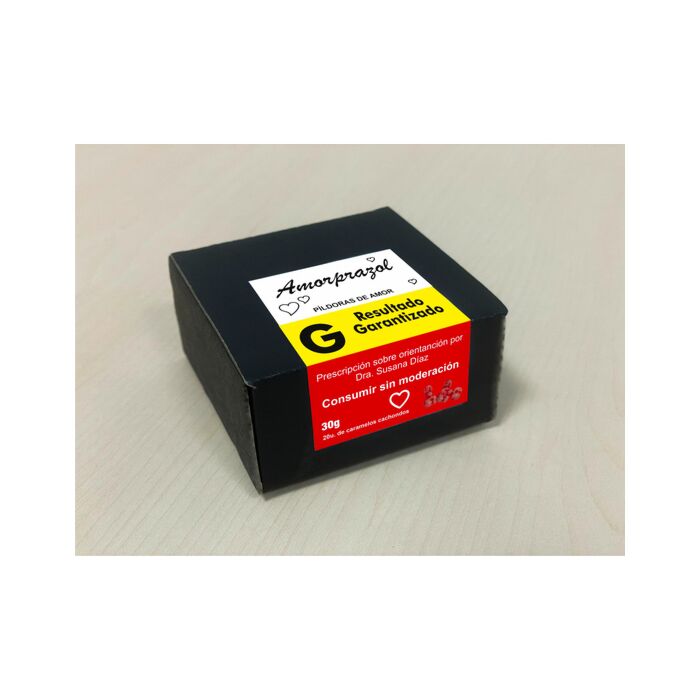 Caixa com 20 doces com sabor a morango cereja 30g - Modelo 12