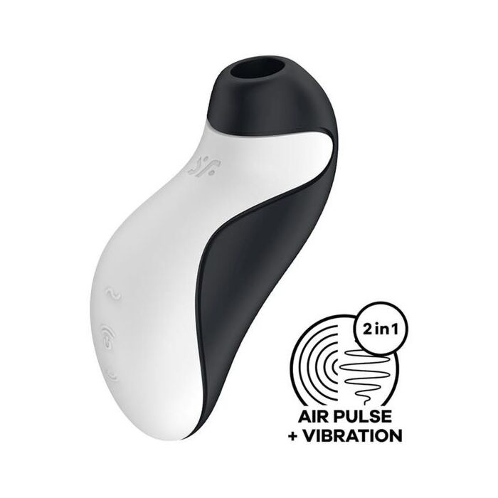 Satisfyer Orca Estimulador de Clitóris - Estimulador de Sucção Satisfyer com Vibração; Características: 11 Funções de Pressão, 12 Programas de Vibração, Design Especial