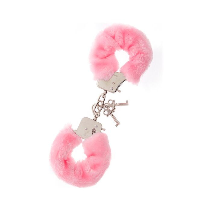 Algemas de pelúcia rosa para a esposa - Dream Toys