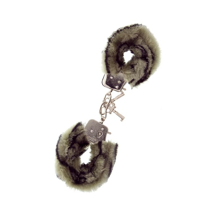 Dream Toys Algemas de Pelúcia Zebra - Conjunto de 2 Chaves