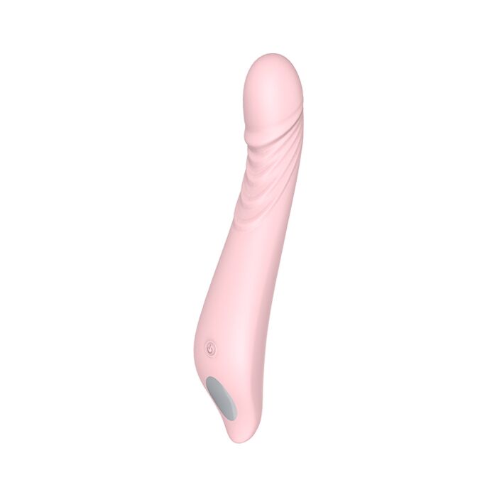 Vibes of Love Príncipe Encantado Rosa - Vibrador recarregável de silicone com 9 funções