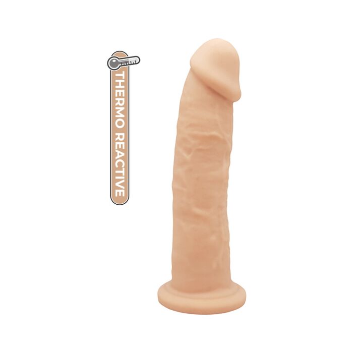 Dildo de Amor Real em Silicone Premium 24 cm - Cor Carne