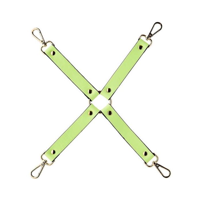 Radiant Hog Tie Glow in the Dark Green - Ataduras Brilhantes