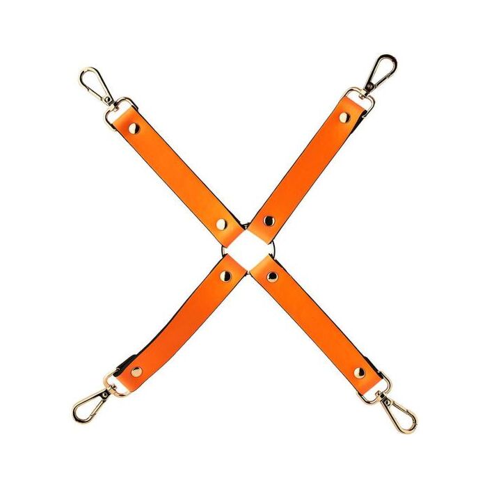 Ganchos de Ligação Radiantes Brilhante Laranja