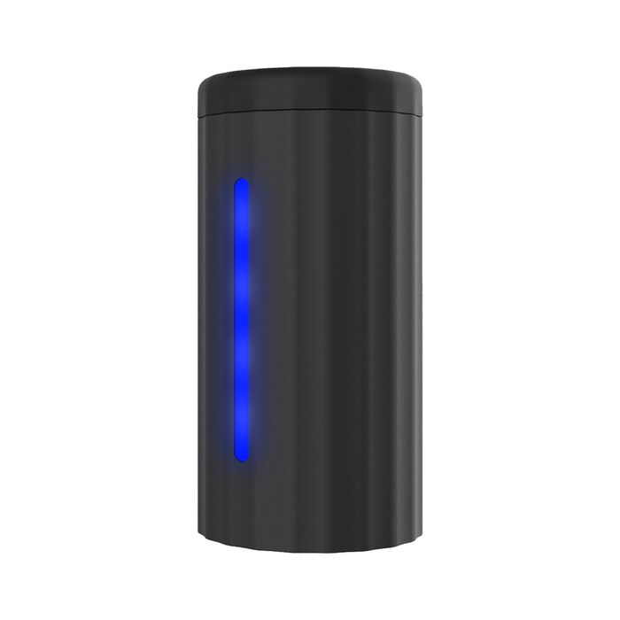 Mr Pleasure Aquecimento Vibrating Stroker - Vibrador com função de calor - Preto - Silicone/ABS