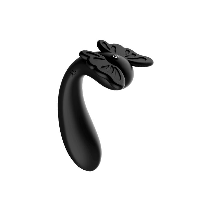 Vibrador Borboleta Preto G - Estimulação do Ponto G e 12 vibrações