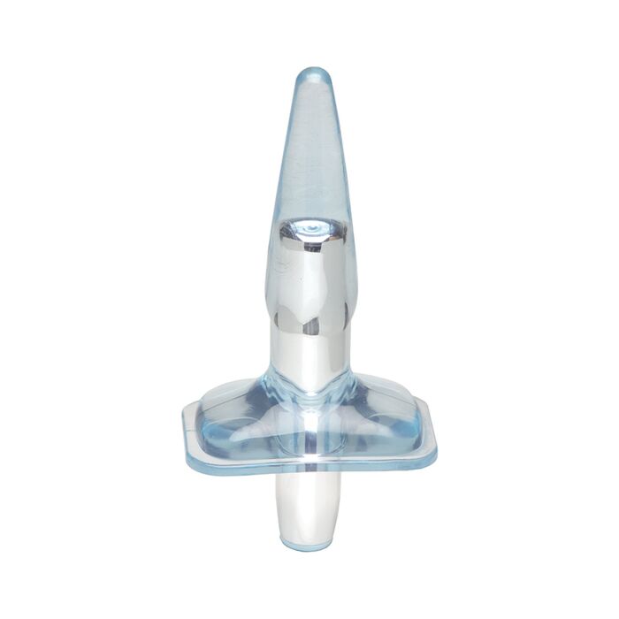 Menzstuff Plug Purrfect Clear Blue - Plug Anal Vibrante