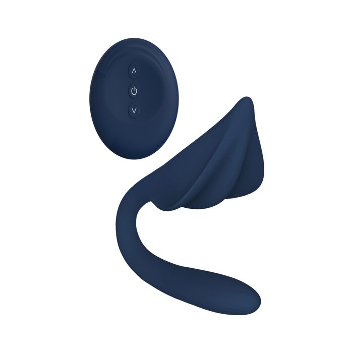 Coleção Deusas Lotis - Vibrador flexível com controle remoto