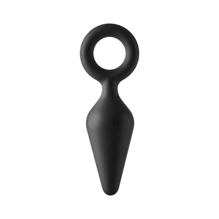 Fantasstic Anel Plug Grande - Plug Anal de Silicone Preto