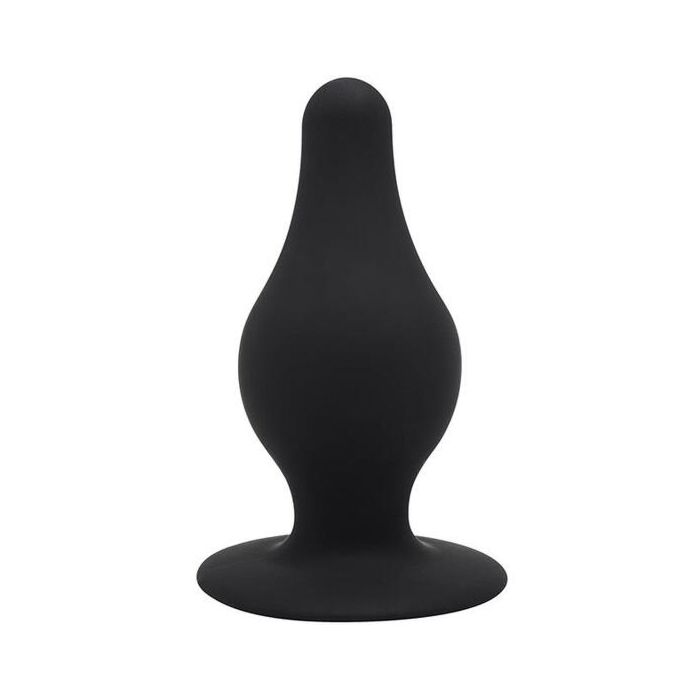 Cheeky Love Plug de Prazer de Dupla Densidade XS Preto - Plugue de Silicone com Ventosa