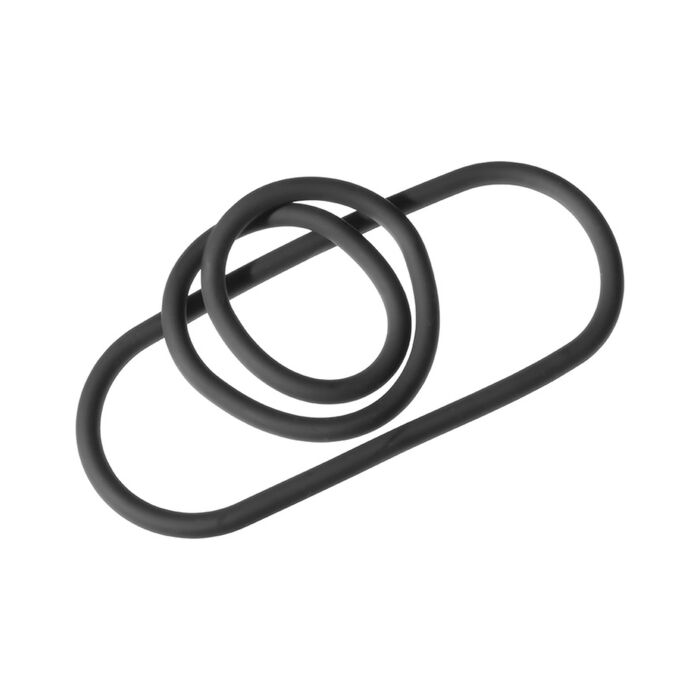 Anel de Silicone 9 - Preto - XPlay Gear