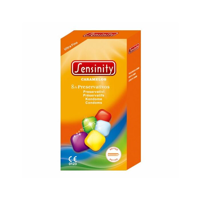 Sensinity preservativos doces 8 pcs