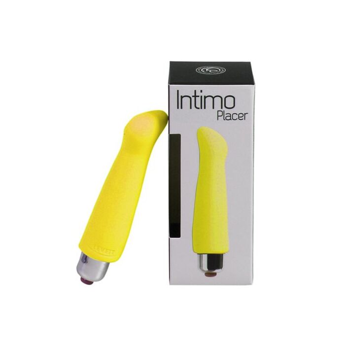 Mini vibrador amarelo prazer íntimo