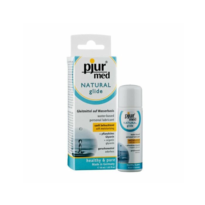lubrificante à base de Pjur med Natural água natural 30 ml