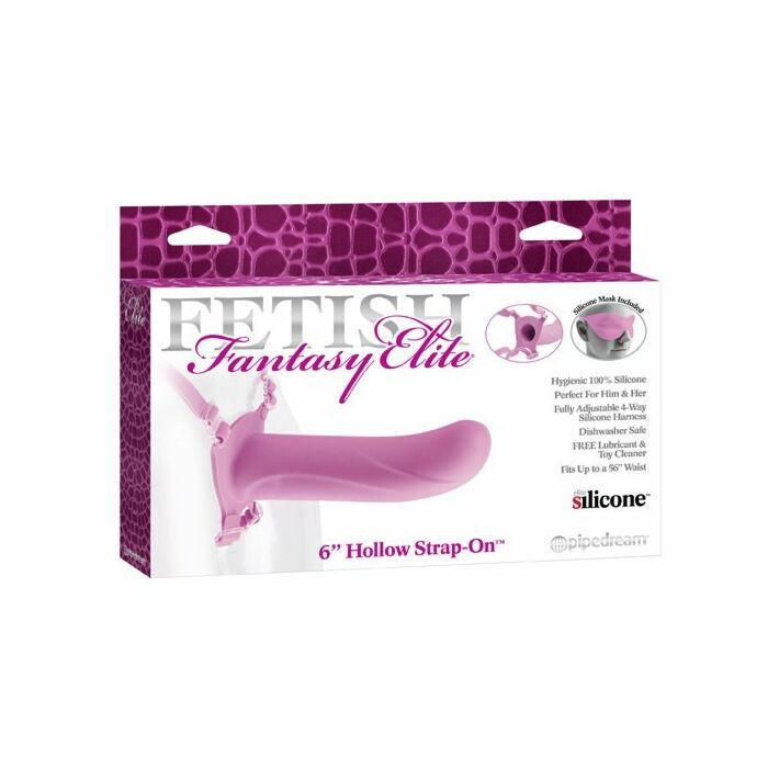 Fetish fantasy Arnes elite gap 15 centímetros rosa